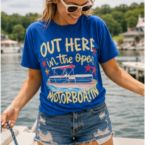 Out Here in the Open Motorboatin'
