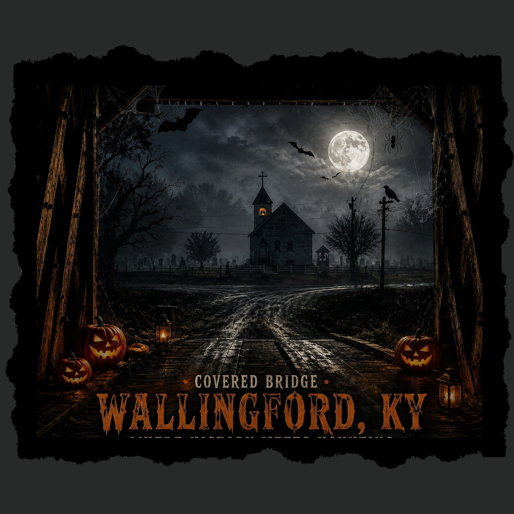 Haunted Wallingford Covered Bridge Tee