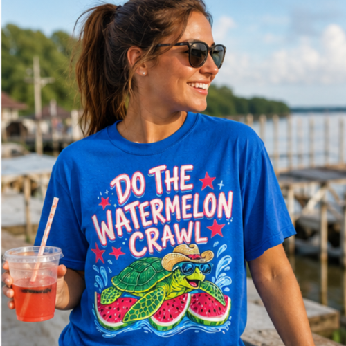Do the Watermelon Crawl Graphic Tee