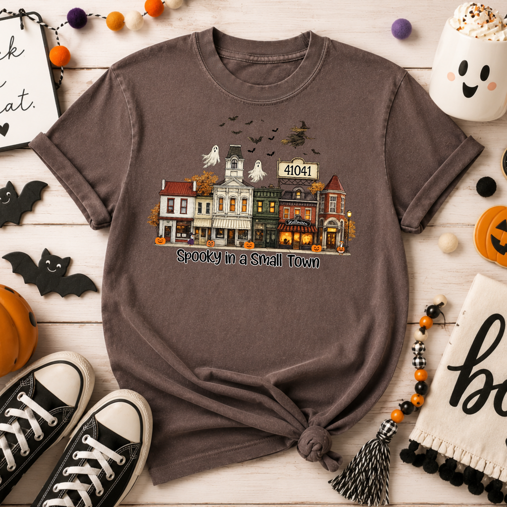 Spooky in a Small Town Tee – Flemingsburg, KY
