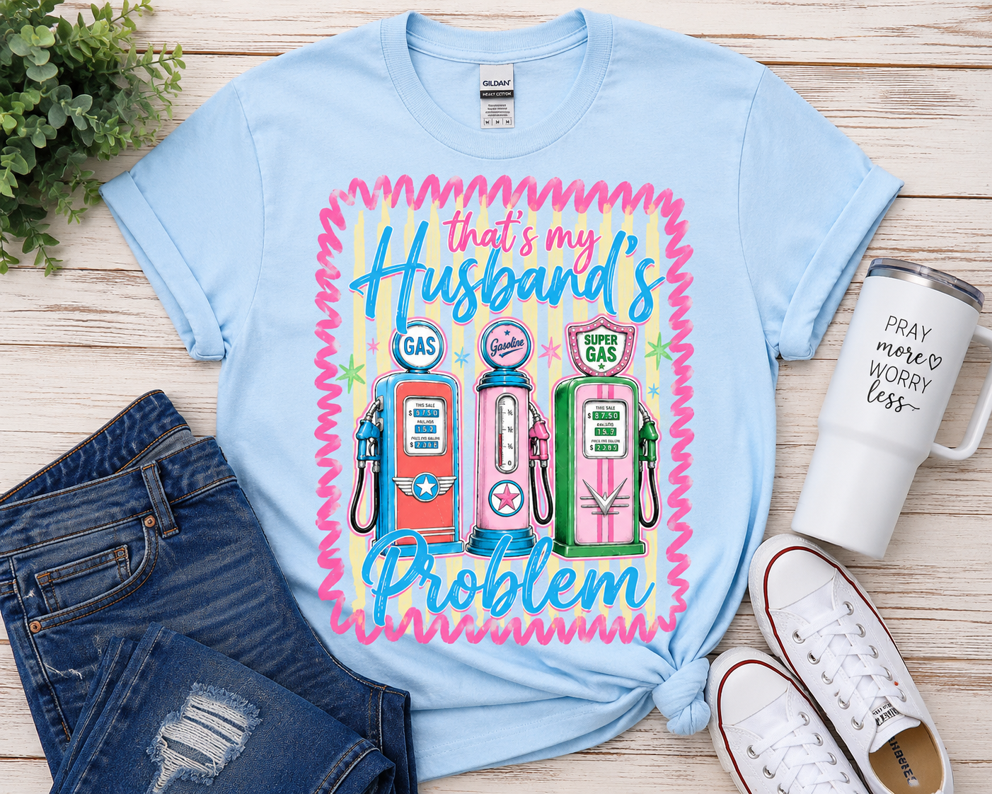 That's My Husband's Problem Tee