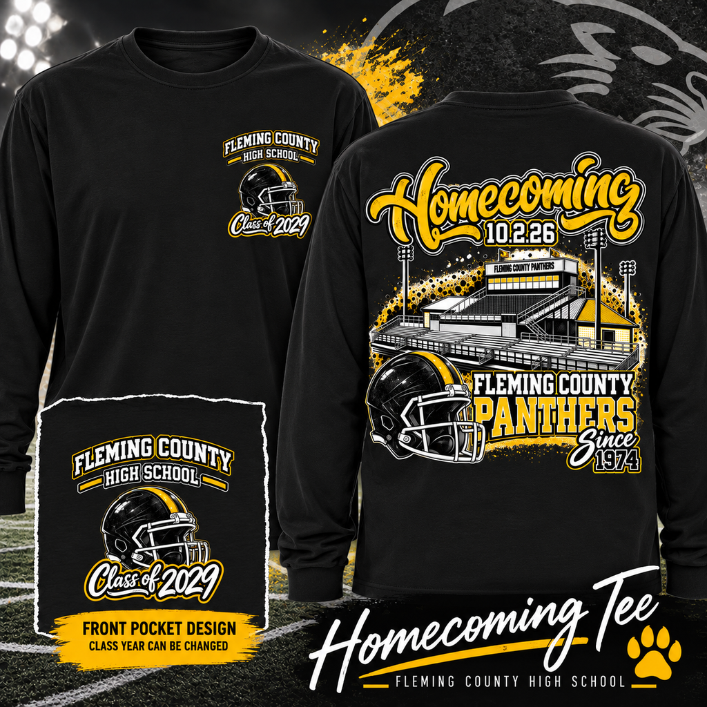 Fleming County High School Homecoming 2026 Long Sleeve Tee