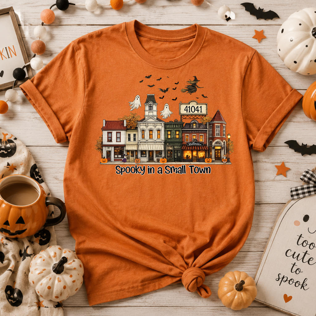 Spooky in a Small Town Tee – Flemingsburg, KY