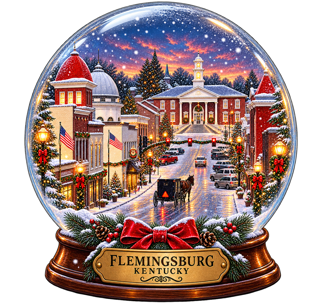 Flemingsburg Christmas Crewneck